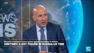 A ‘rogues’ gallery’ of notorious figures at Russia’s biggest economic conference