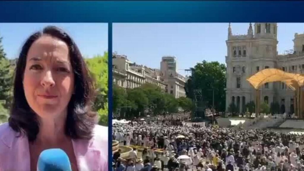 More than a million attend Pope Leo’s mass in Spain