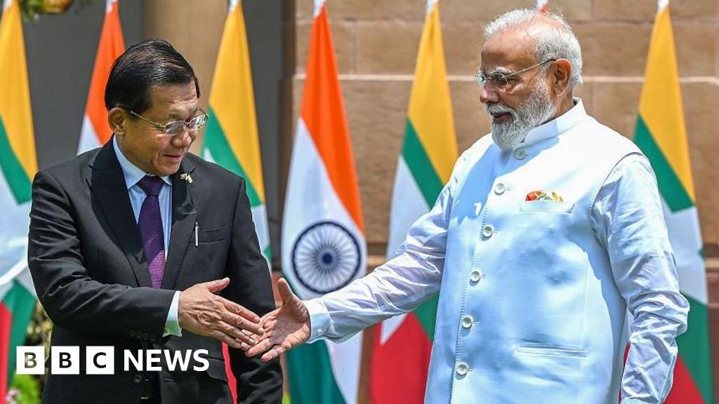 Min Aung Hlaing: Why Myanmar president’s India visit is being closely watched