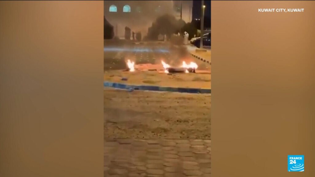 Kuwait airport hit by Iranian drones as US-Iran talks stall