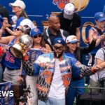 Watch: Knicks parade through New York City after NBA win