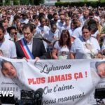 French town buries murdered Lyhanna, 11, as questions over police failings mount