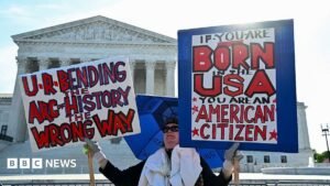 US Supreme Court to rule on Trump’s effort to end birthright citizenship – follow live