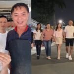 Cassandra See, Cherie Lim and ex-Mediacorp stars turn up to support Huang Yiliang at his crab beehoon stall