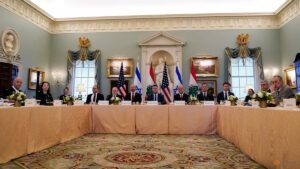 Israel and Lebanon agree to implement ceasefire