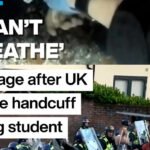 UK: Outrage grows after police handcuff dying student
