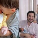 Actress Rebecca Lim’s husband surprises fans by revealing baby daughter’s face