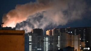 Russia strikes Ukraine capital with missiles and drones, wounds five