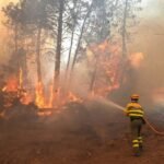 Devastating wildfires send 267,000 fleeing in France and Spain