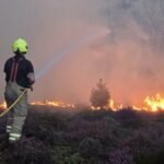 Firefighters in eastern England make ‘progress’ battling ‘dynamic’ wildfire