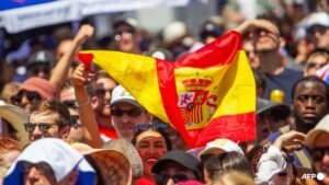 Jubilation in Spain after World Cup win