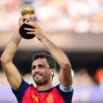 Spain captain Rodri wins World Cup player of the tournament award