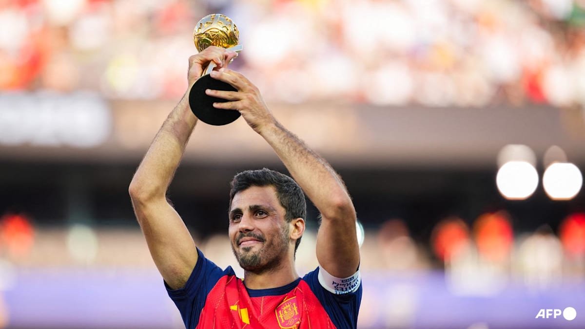 Spain captain Rodri wins World Cup player of the tournament award