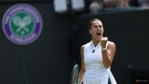 Sabalenka channels her inner Rocky to fend off Kessler challenge
