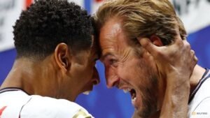 Kane double rescues England in comeback win over DR Congo