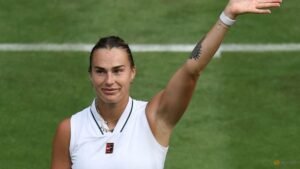 Sabalenka begs Wimbledon to let the dogs in