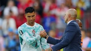 Portugal’s Martinez takes off Ronaldo when push comes to shove