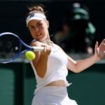 Czech rising star Noskova downs Keys to reach first Wimbledon quarter-final