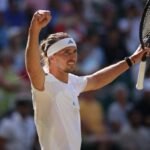 Zverev finishes off Lehecka after wobble to reach quarter-finals