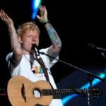 Sheeran keeps up England tradition with World Cup camp visit