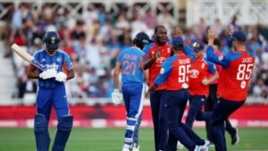 India blown away by England pace