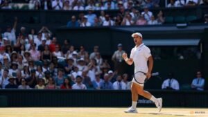 British wildcard Fery beats Cobolli to reach Wimbldedon semis