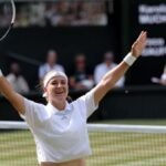 Muchova’s heroics sink Gauff to seal all-Czech Wimbledon final with Noskova