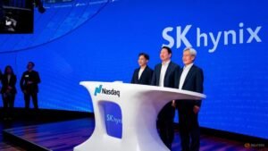 SK Hynix’s shares jump 14% in marquee US debut as AI euphoria persists