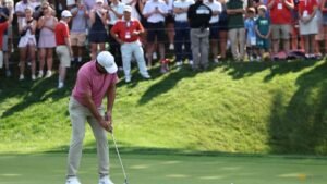 Scheffler misses cut at Scottish Open, ending 78-event run