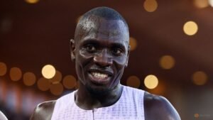 Kenya’s Wanyonyi breaks 1,000m world record