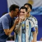 ‘A machine’: Scaloni not surprised by Messi’s form at 39