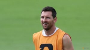Messi in a happy place as Argentina ready to take on England