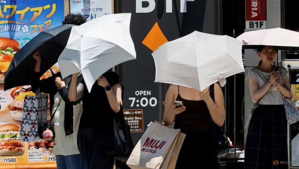 Japan sizzles in first ‘brutally hot’ days of the year