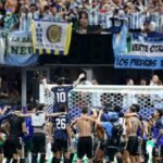 Holders Argentina beat England 2-1 to set up World Cup final against Spain
