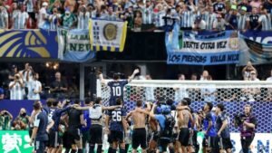Argentina late show sinks England and sets up World Cup final against Spain