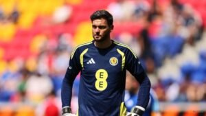 Scotland goalkeeper Gordon retires after 25-year career