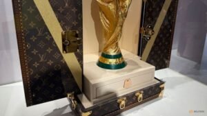 World Cup trophy to arrive in style in bespoke Louis Vuitton trunk