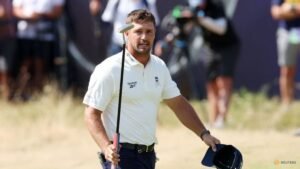 DeChambeau answers Faldo’s ‘zero clue’ jibe with 67 at Birkdale
