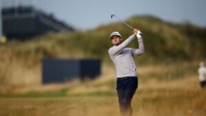 Australian Herbert moves top of Open leaderboard with birdie blitz