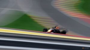 Verstappen fastest in Belgian GP first practice, Hamilton second