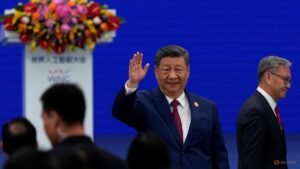 China’s Xi says AI should not be dominated by one country
