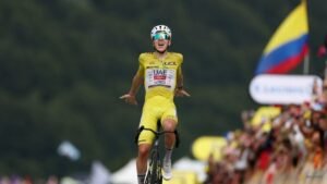 Pogacar rides to solo win on Tour de France stage 14 to increase overall lead