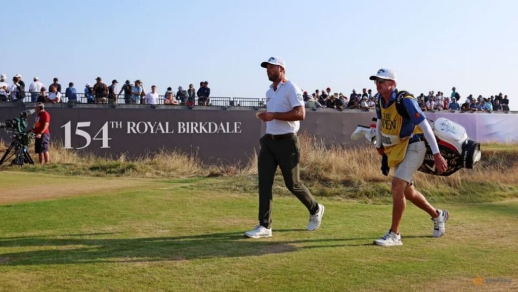 Burns starts final day of Open with two-shot lead