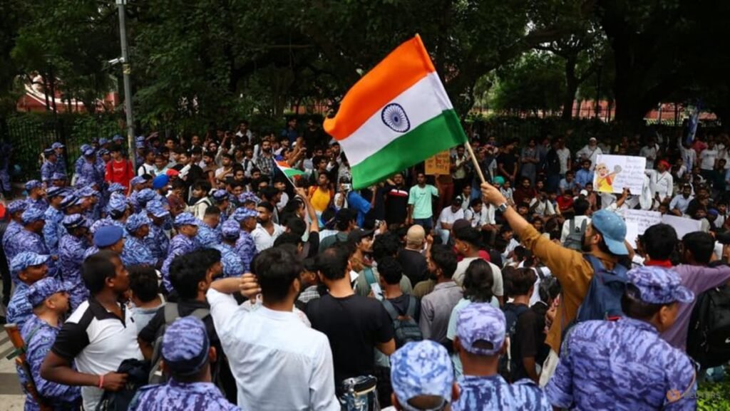 India’s cockroach movement supporters gather to march despite police ban
