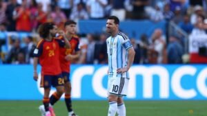 Messi says Argentina’s defeat by Spain left immense pain