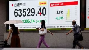 Japan’s Nikkei rallies after steep decline as focus turns to tech results