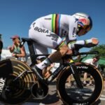 Evenepoel wins time trial in Tour de France stage 16 to shorten Pogacar’s overall lead