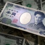 Dollar edges lower after four-day run of gains, yen stalled near 40-year low
