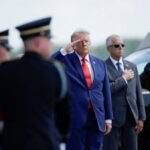 Trump attends return of US soldiers killed in Iran war