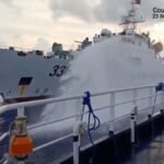 Philippines accuses China of using water cannon on its vessels for a second day